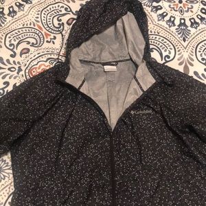 Columbia wind breaker jacket